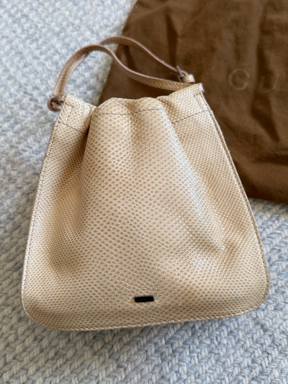 Gucci Lizard Mini Bag - Vintage